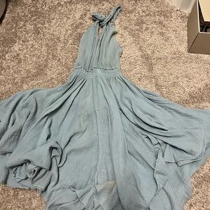 Love shack fancy halter dress